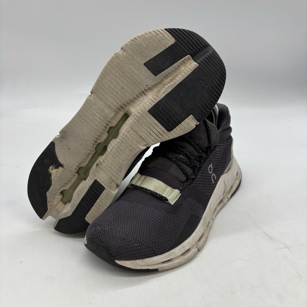 On Cloudnova Shoes Womens 8 Black Eclipse Running 26.98984 Casual Sportswear